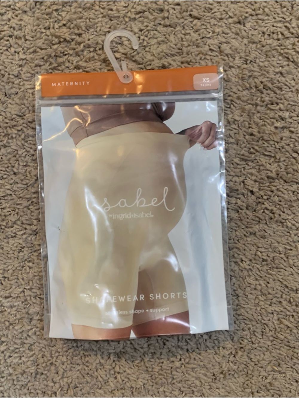 NWT Isabel Maternity Taupe Shapewear Shorts XS